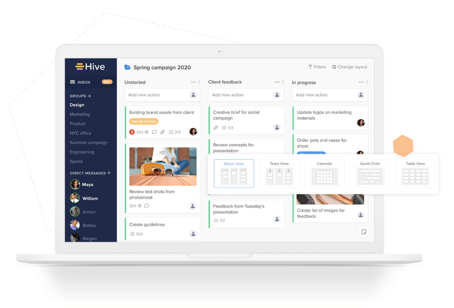 Hive Project management tool